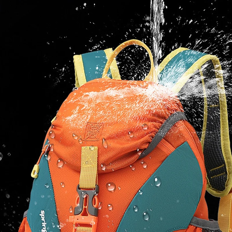 TAIDING 8225 Kinder- en tienerrugzak Reis- en schoolrugzak Nylon+Polyester schoudertas, maat S - Zwart