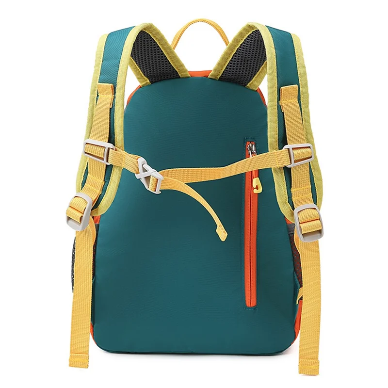 TAIDING 8225 Kinder- en tienerrugzak Reis- en schoolrugzak Nylon+Polyester schoudertas, maat S - Zwart