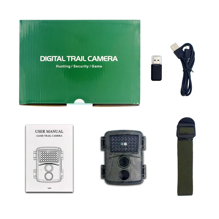 PR600 HD 1080P Infrarot-Jagdkamera - Army Green