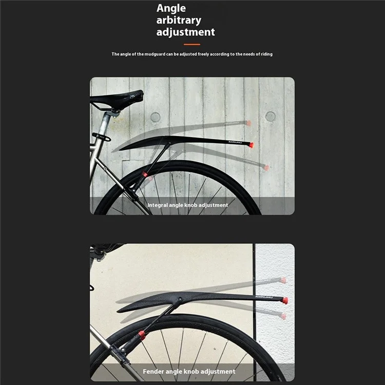 ACRUNU Bicycle Arrière Fender Plastique Plastique Road Vélo