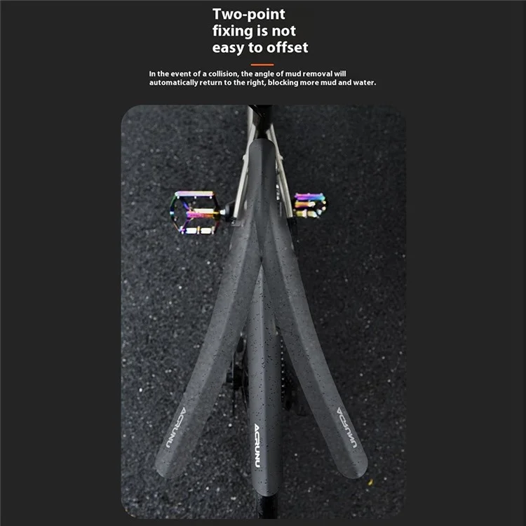 ACRUNU Bicycle Arrière Fender Plastique Plastique Road Vélo
