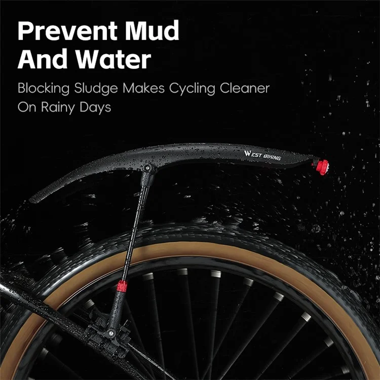 Западный Велосипед YP0714029 Ficycle Fender с Задним Фонарем Для 26-29-дюймового Горный Велосипед