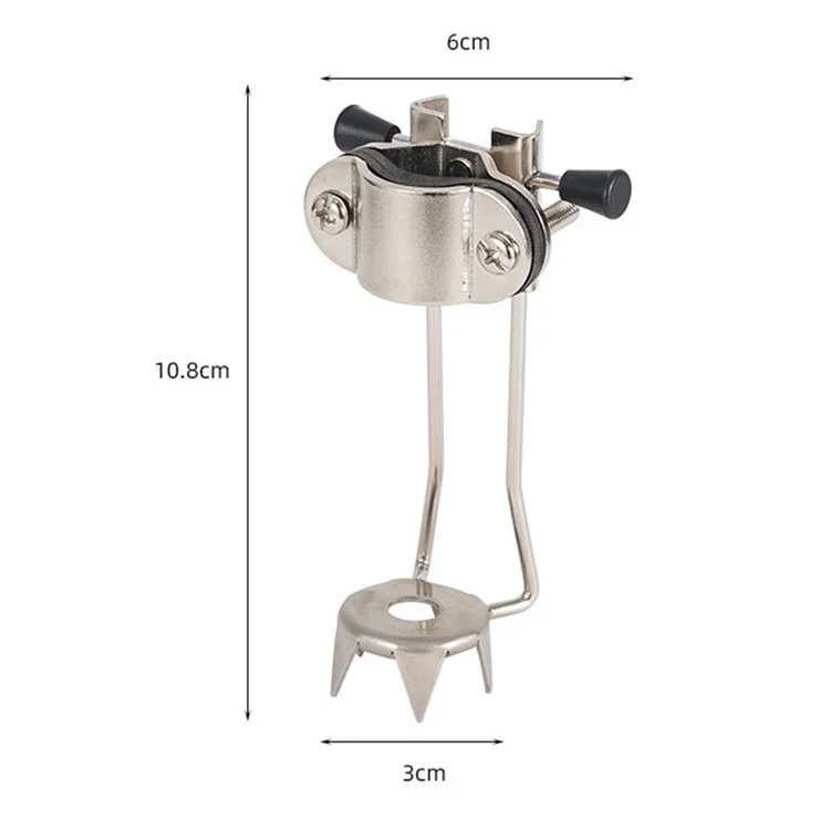 Crampon anti-dérapant en acier inoxydable pour bâton de randonnée, pointe de canne fixe pour l'hiver AL632453105065