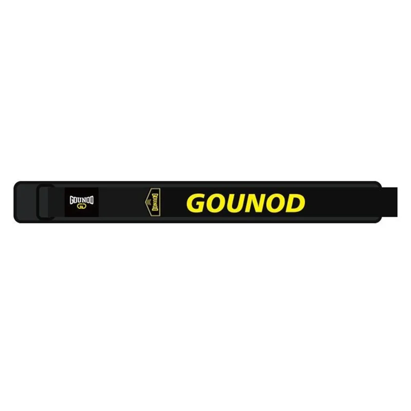 GOUNOD HY021 Ceinture de Musculation Support Lombaire pour Haltérophilie Squat Soulevé de Terre - Noir S