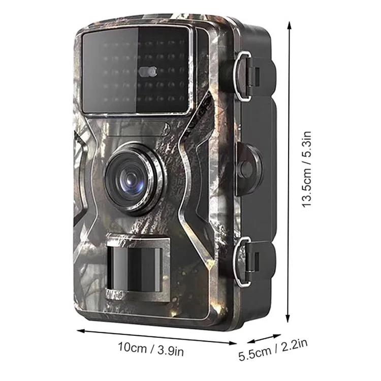 DL001 12MP 2.0-inch LCD Outdoor Hunting Trail Camera IR Night Vision Waterproof Scouting Camera