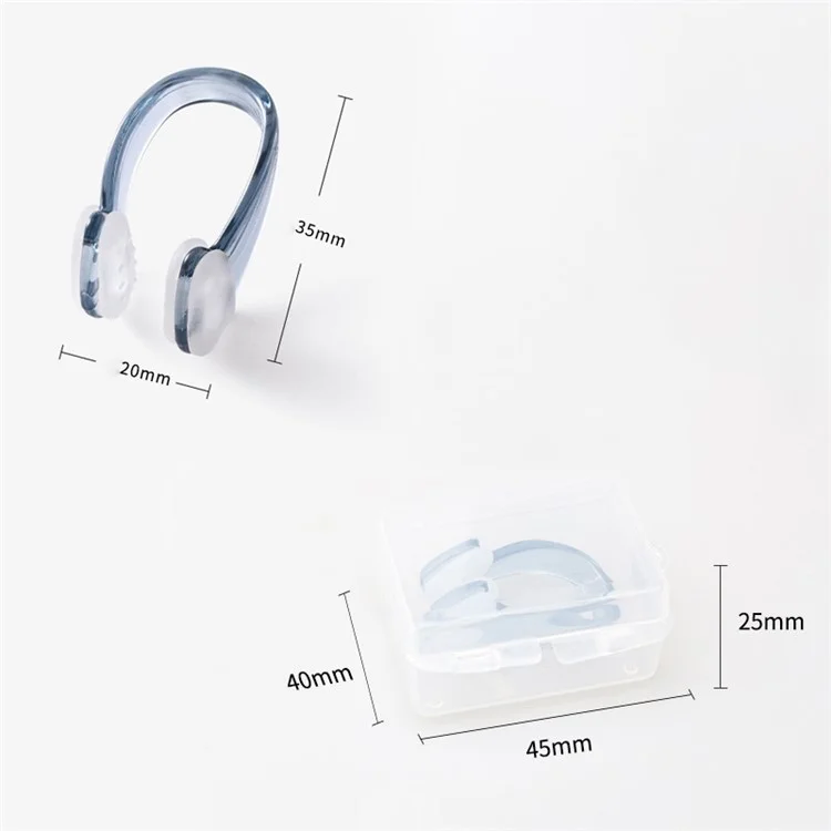 Pinza de Natación Profesional Antiasfixia con Diseño de Partículas 3D para Niños y Adultos - Verde, con Caja de Almacenamiento