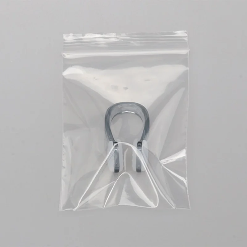 3D Particle Design Professional Anti Choke Swimming Pool Training Nose Clip for Adult Children - Black