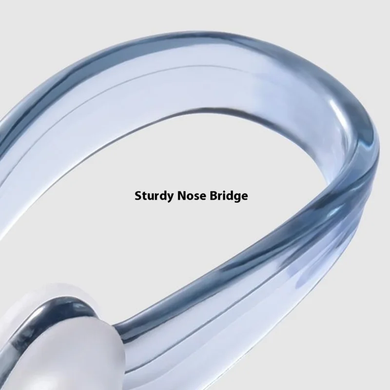 3D Particle Design Professional Anti Choke Swimming Pool Training Nose Clip for Adult Children - Black