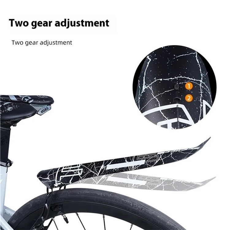 ENLEE Bike Fender Universal Rear Fork Mudguard Road Bike Rear Wheel Splash Guard MGH Fender - Style B