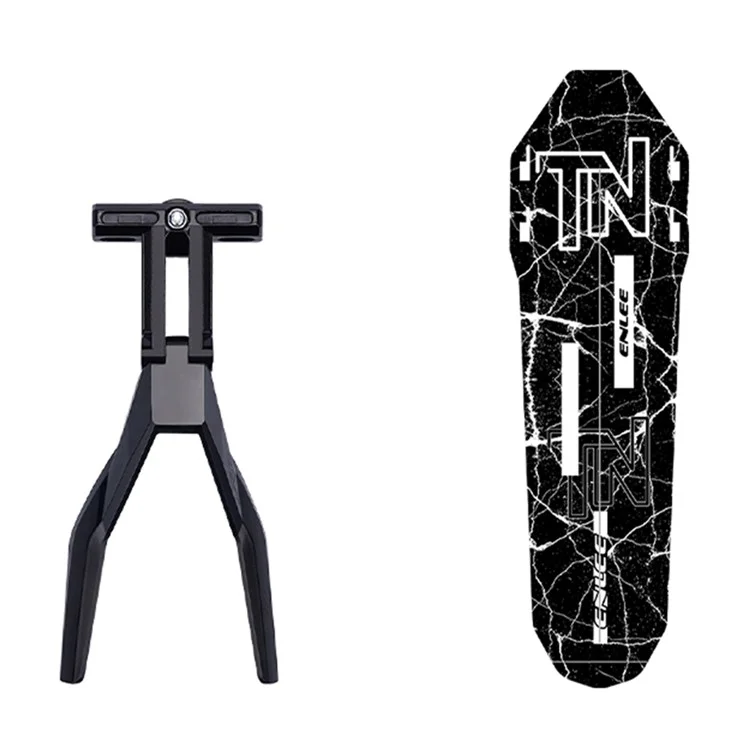 ENLEE E22141 Parafango per Bicicletta con Angolo Regolabile, Protezione Antispruzzi Posteriore per Bici da Strada e Mountain Bike - Montaggio su Sella / Stile A