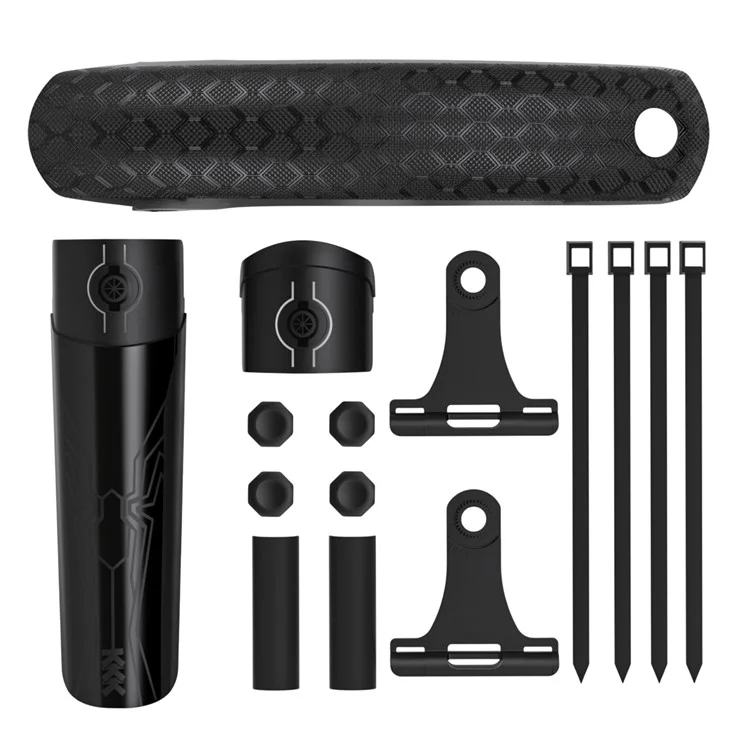 ENLEE E22137 For Mountain Bike Mudguard Textured Surface Quick Release Bicycle Fender