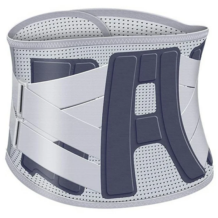 YF-YD048 Volleyball Weightlifting Squat Waist Support Band Steel Plate Sports Lumbar Brace - Size S