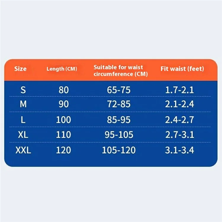 YF-YD048 Volleyball Weightlifting Squat Waist Support Band Steel Plate Sports Lumbar Brace - Size S