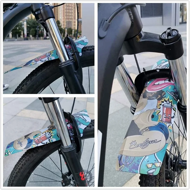 ZOYOSPORTS BF-50 Parafango per mountain bike MTB Bicicletta a rapporto fisso Parafango in PP - Bella Signora