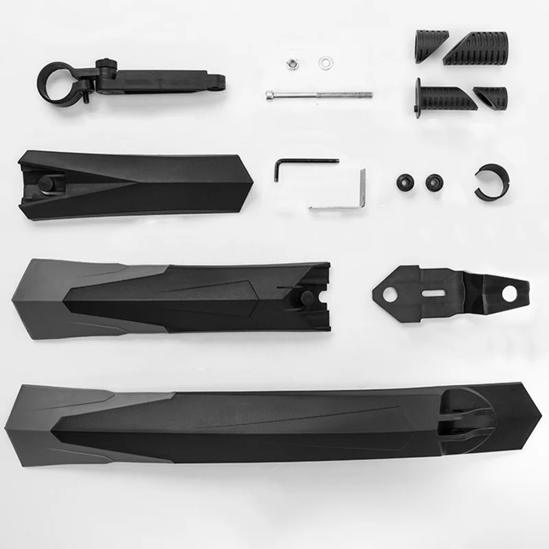 Ensemble de garde-boue ZOYOSPORTS bf890 pour vélo - Démontage rapide, garde-boue avant et arrière pour VTT
