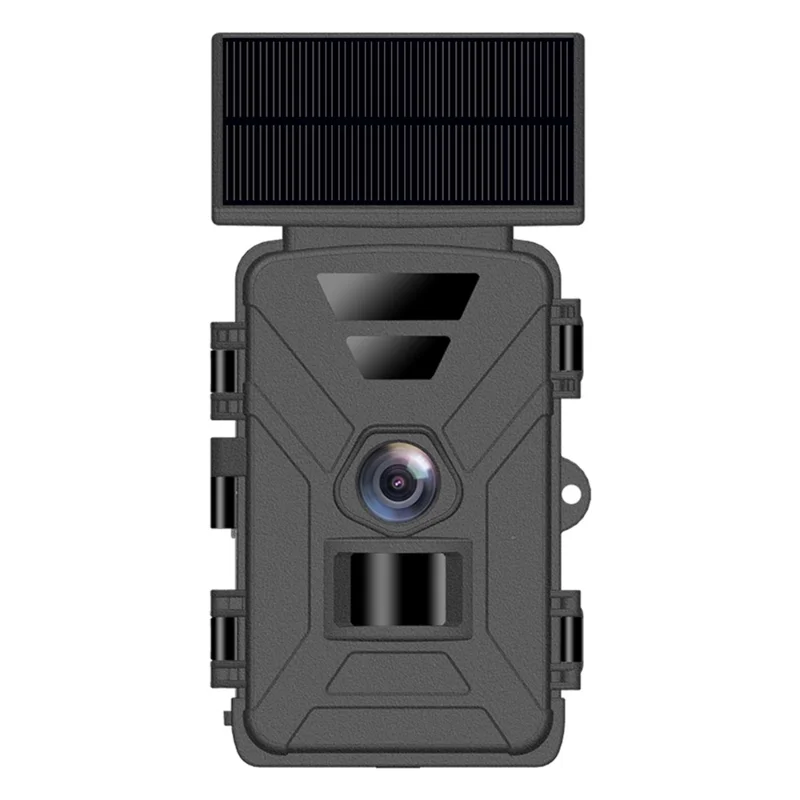 PR903W Caméra de chasse solaire extérieure 8K 60MP WiFi Vision nocturne infrarouge Caméra de sentier