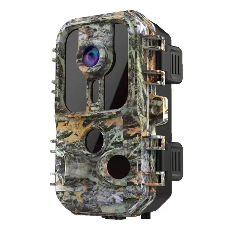 DL022 Fotocamera da Caccia con Schermo IPS da 2,0 Pollici Impermeabile, Visione Notturna a Infrarossi PIR e HD per Riprese all'Aperto