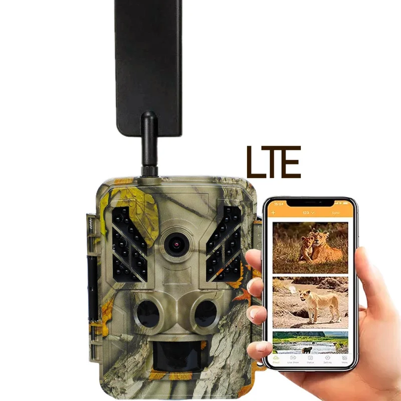 Fotocamera per tracciamento BST883C 4G con visione notturna a infrarossi per monitoraggio animali durante la caccia