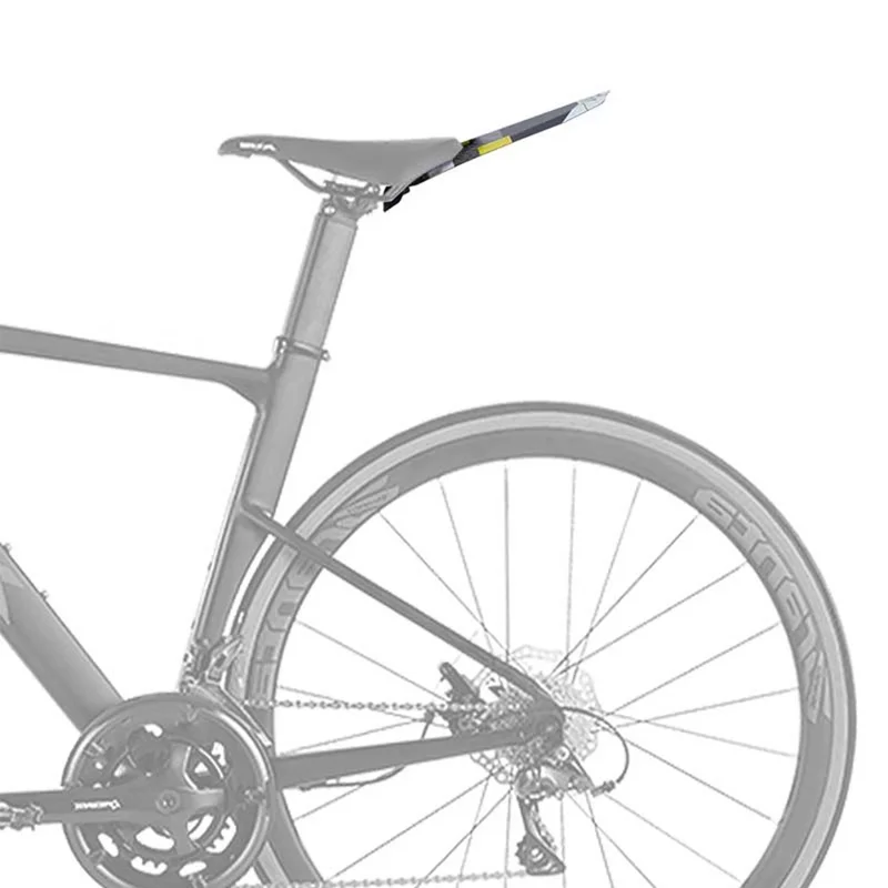 ENLEE MAX-S1 Selle de vélo Garde-boue Garde-boue arrière Ultra léger Guard de pluie pour route, VTT - Motif graffiti