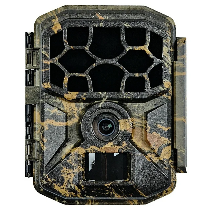 H1W 8K 60MP Trail Camera Solar Panel WiFi Bluetooth-compatible Infrared Hunting Camera with Night Vision for Wildlife Scouting - Camouflage