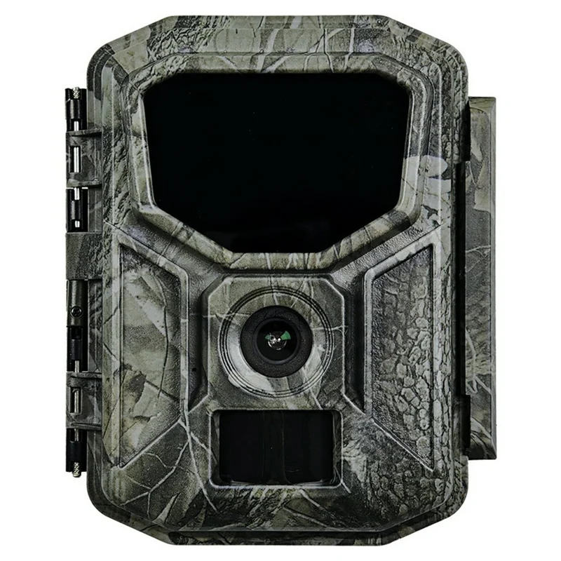 H2W 8K 60MP Trail Camera Solar Panel WiFi Bluetooth-compatible Infrared Hunting Camera with Night Vision for Wildlife Scouting - Camouflage