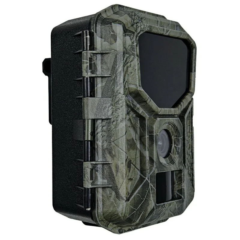 H2W 8K 60MP Trail Camera Solar Panel WiFi Bluetooth-compatible Infrared Hunting Camera with Night Vision for Wildlife Scouting - Camouflage