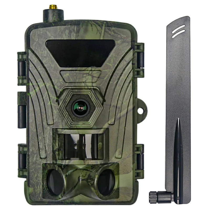 PR802LTE 4G LTE Wildcamera 60MP 4K Nachtkijker IP66 Waterdichte Jachtcamera voor Wildwaarneming