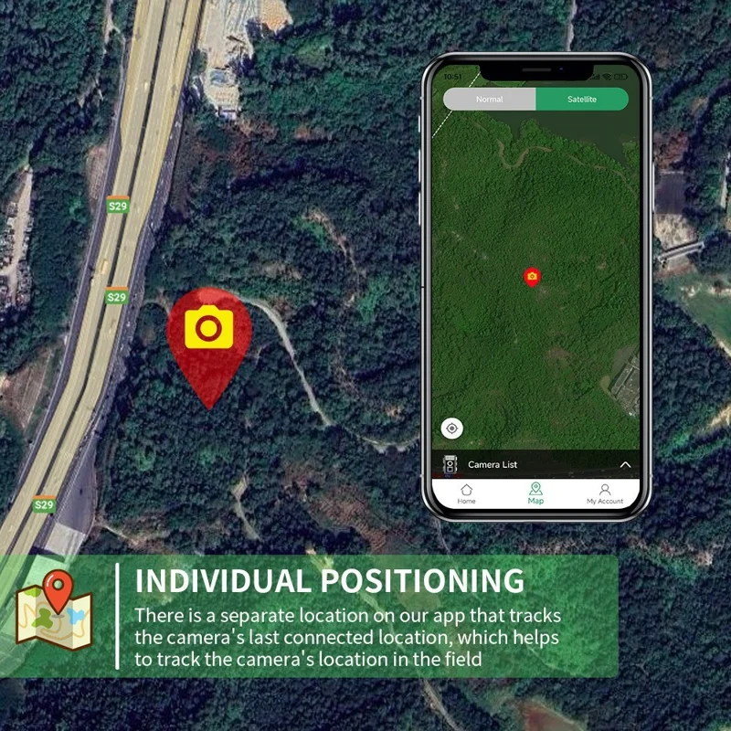 PR802LTE 4G LTE Wildcamera 60MP 4K Nachtkijker IP66 Waterdichte Jachtcamera voor Wildwaarneming