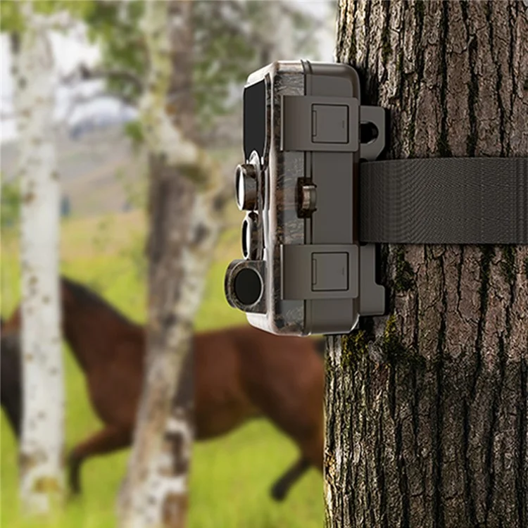 SJCAM M50 2.33-inch HD Screen Infrared Camera Animal Sports Camera Outdoor IP65 Waterproof Surveillance Hunting Camera - Dried Leaf Green