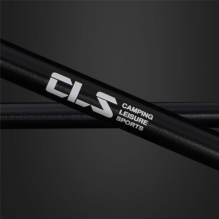 CLS 110-125cm Adjustable Folding Trekking Poles Aluminum Alloy 4-Section Telescopic Ultralight Walking Stick - Blue