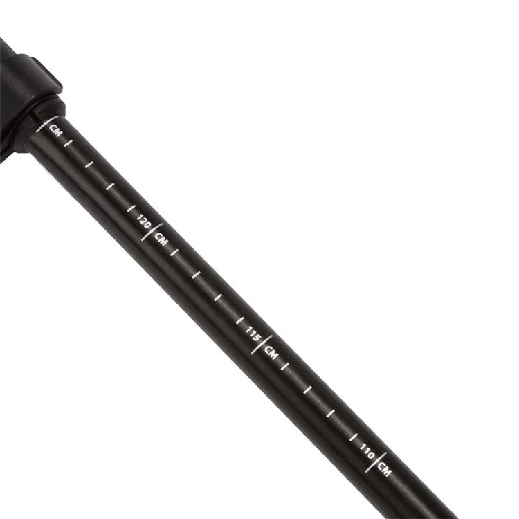 Bâton de randonnée télescopique N85 ultra-léger Trekking Bâton de randonnée en camping 5 sections Alliage d'aluminium Bâton de marche pliable