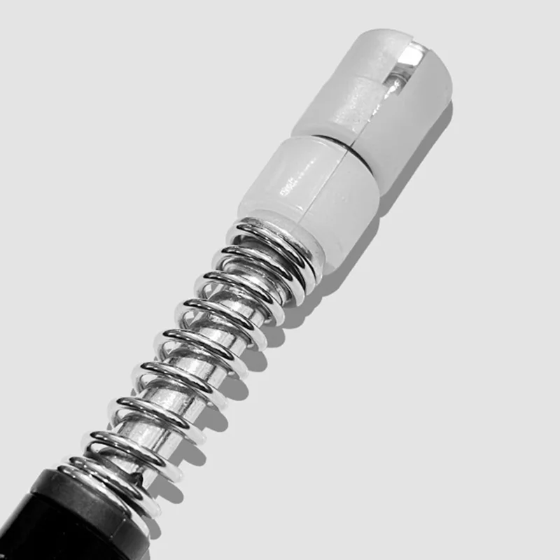 NECASIL G103 Aluminum Alloy Climbing Walking Stick 4 Sections Telescopic Folding Alpenstock Hiking Pole - Black