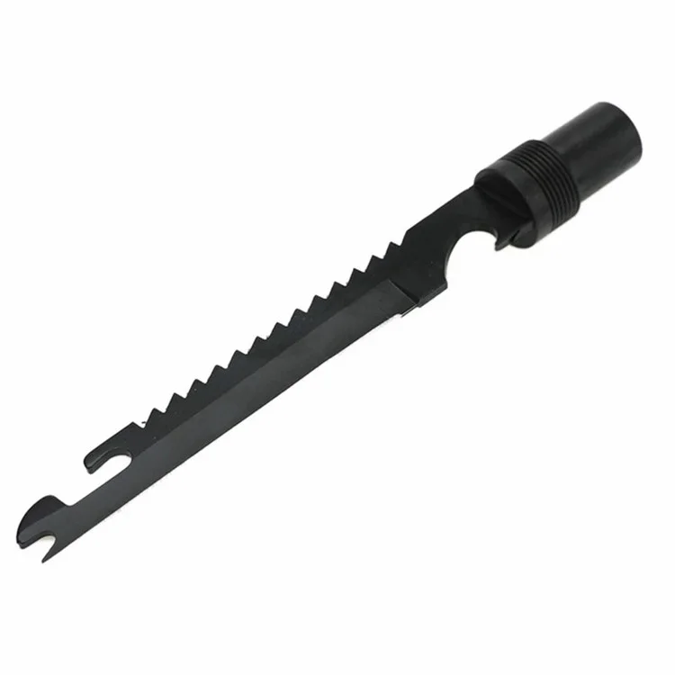 G02 Hiking Camping Foldable Pole Aluminum Alloy Trekking Pole Knife Screwdriver Tool