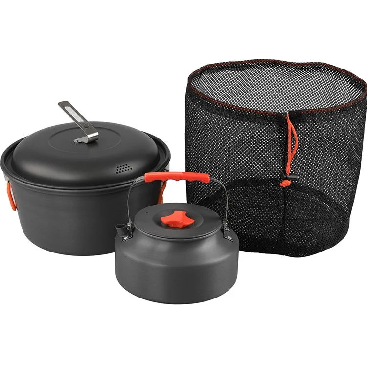Batterie de cuisine en aluminium AOTU 1,6 L + marmite à vapeur 5,0 L (sans BPA, sans homologation FDA)
