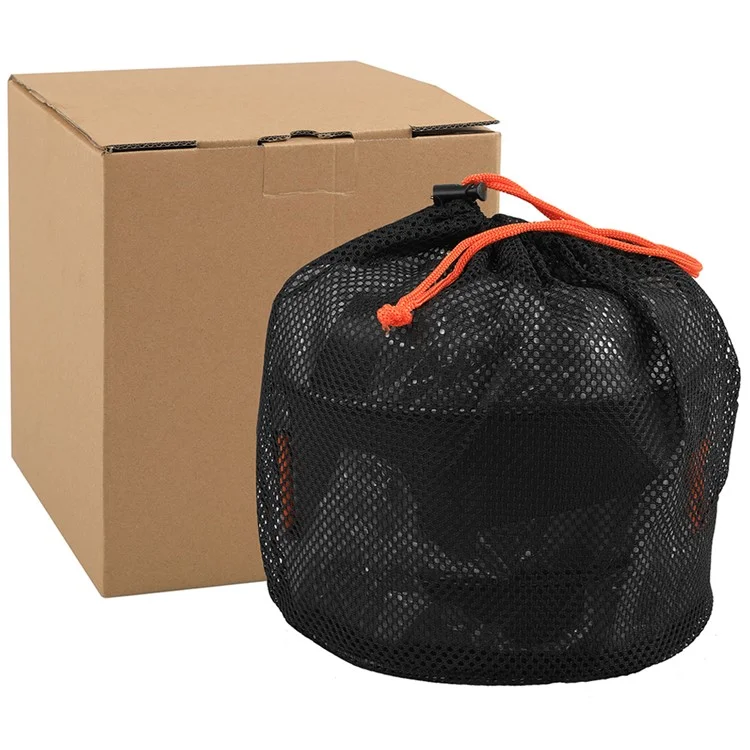 AOTU Camping 1.6L Bouilloire + 5.0L Marmite à Vapeur + Poêle à Frire (Sans BPA, Pas FDA)