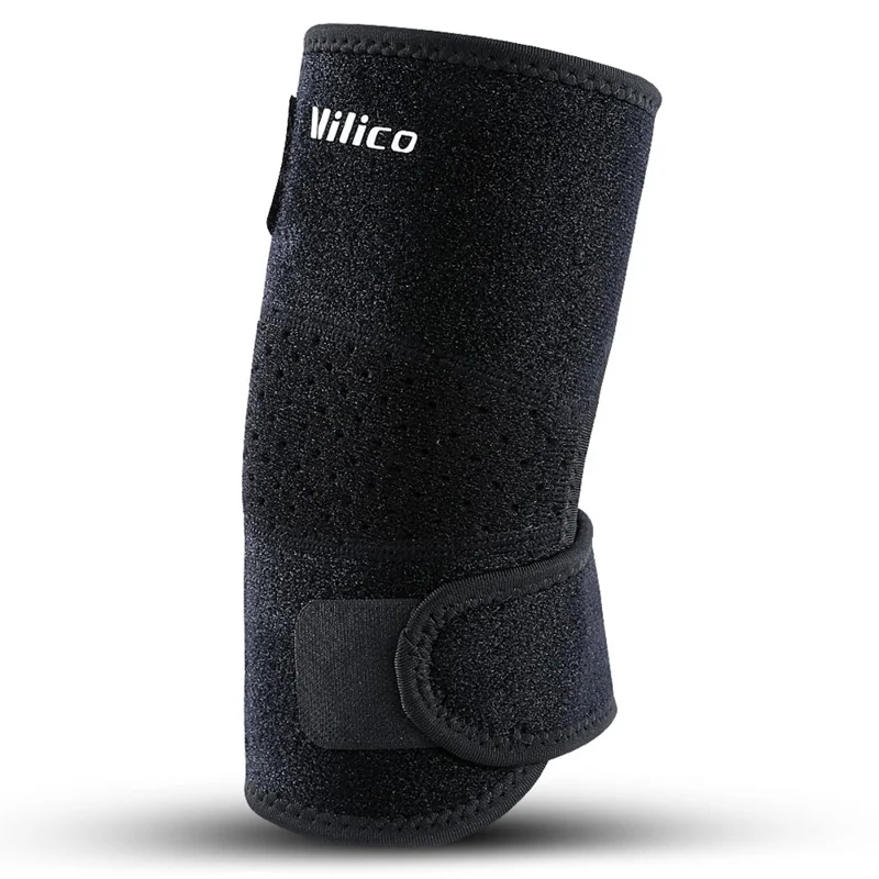 VILICO AB089 Sports Elbow Brace Shock-Absorbed Elbow Wrap Fitness Arm Meniscus Brace Support - Preto