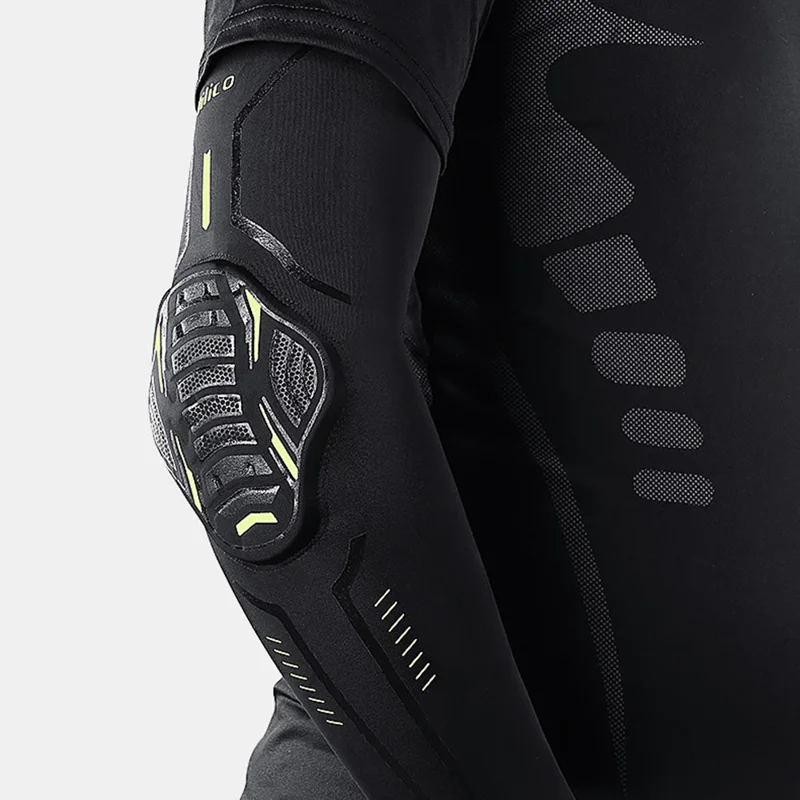 VILICO AB045 Sports Elbow Brace Shock-Absorbed Elbow Wrap Summer Fitness Arm Brace Support - Black / M