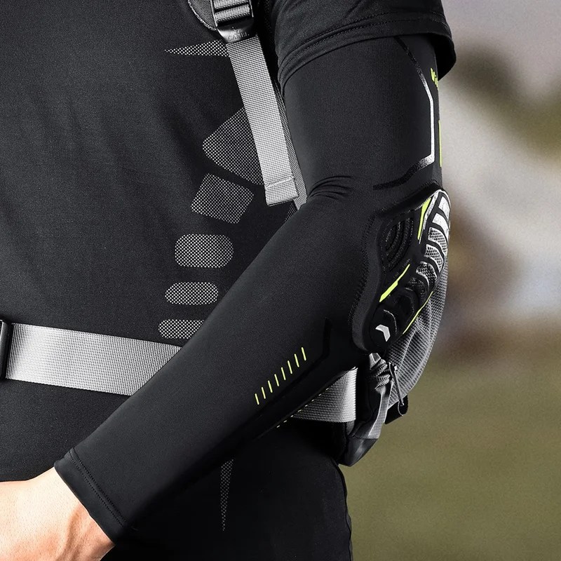 VILICO AB045 Sports Elbow Brace Shock-Absorbed Elbow Wrap Summer Fitness Arm Brace Support - Black / M