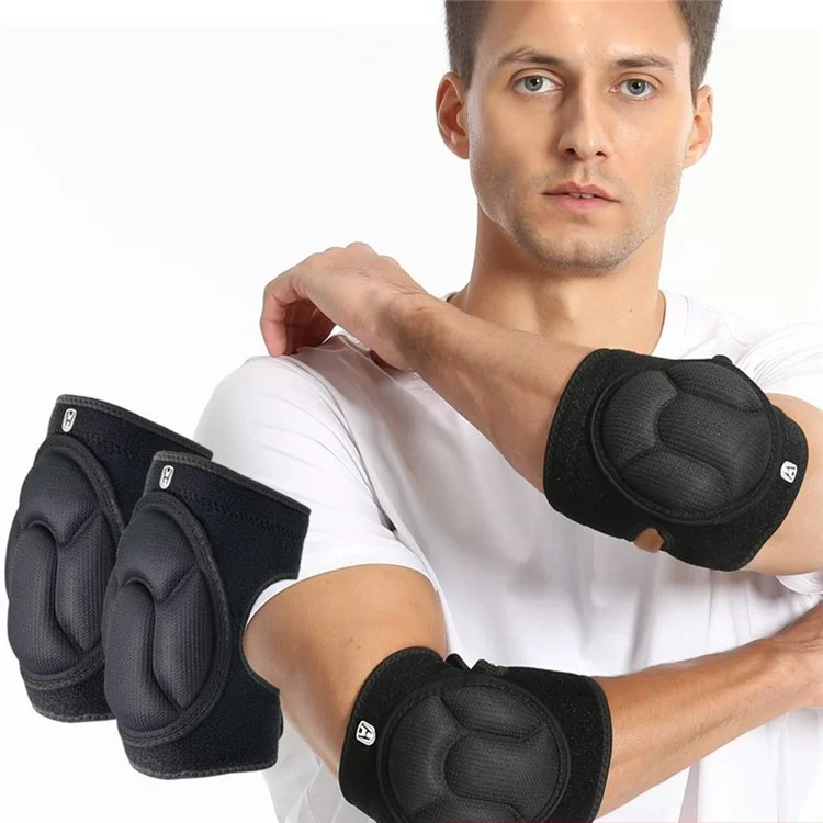 WOSWEIR EL0219 Turtle Shell Shaped Elbow Padded Protector Shock-Absorbed Sports Protective Gear - S