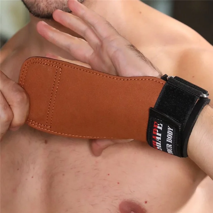 Wosweir Ha0184 1 Paire Stactes de Tourne Microfibre Pap Pauts Lever Des Grips de Sadellift Prététores de Mains - Brun