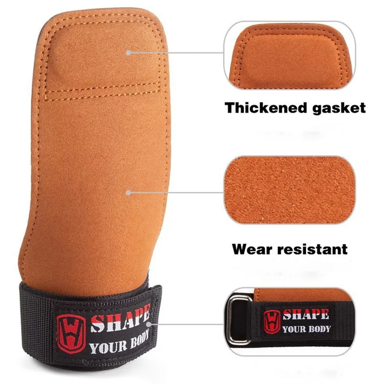 Wosweir Ha0184 1 Paire Stactes de Tourne Microfibre Pap Pauts Lever Des Grips de Sadellift Prététores de Mains - Brun