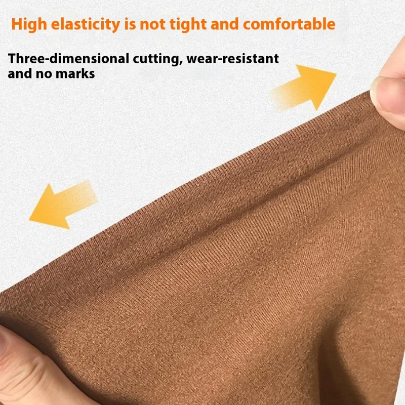 1 Pair Autumn Winter Thermal Arm Sleeves Elastic Elbow Protector Brace for Outdoor Sports - Black