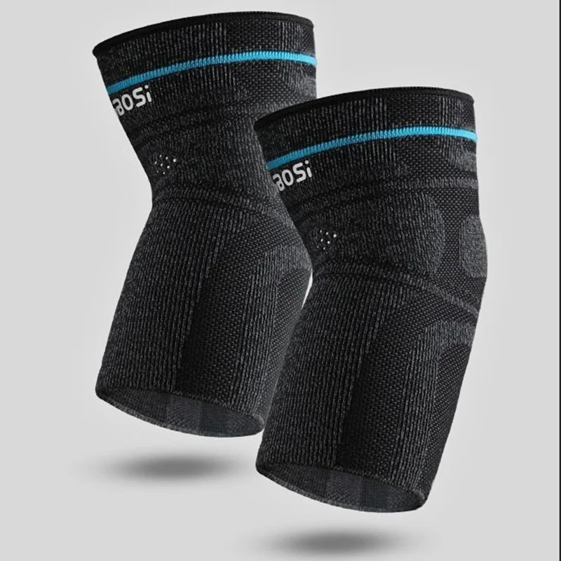 Suporte de Cotovelo VBOSI 7087V 1Pc Tamanho M para Basquete, Badminton, Manga de Compressão Respirável - Preto