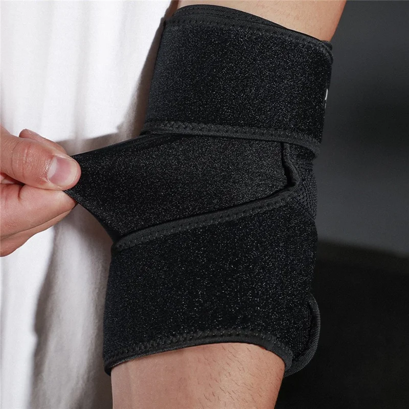 VBOSI 2338V 1Pc Adulte Soutien de Coude pour Entraînement de Basket-ball Protection des Articulations Manchon de Compression de Coude