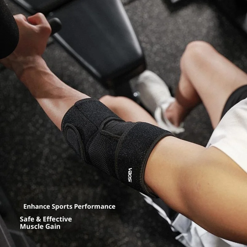 VBOSI 2338V 1Pc Adulte Soutien de Coude pour Entraînement de Basket-ball Protection des Articulations Manchon de Compression de Coude