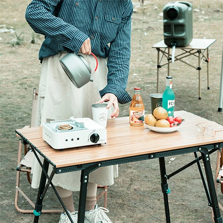 Halin HK314 1.4L Kettle de Chaleira de Alumínio de Acampamento ao ar Livre Com Alça de Cafeteira Leve Para o Churrasco