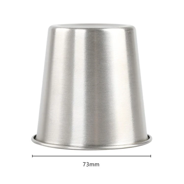 AOTU 2 unidades Taza de agua para camping al aire libre y picnic de acero inoxidable 304 (sin certificado FDA, sin BPA)