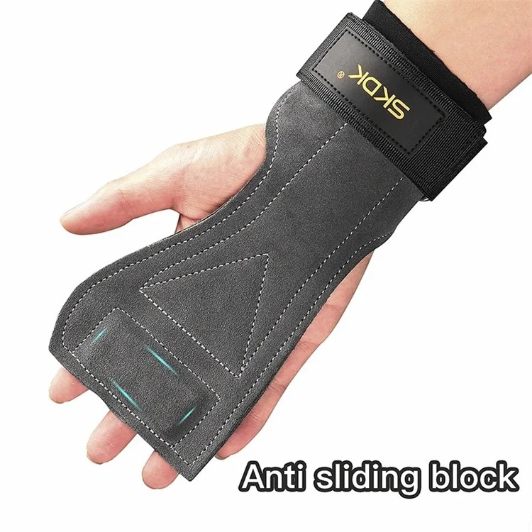 Skdk Peso Sollevamento Della Palestra Grip a Mano Sport Ventilated Workout Gugge di Supporto Per il Polso