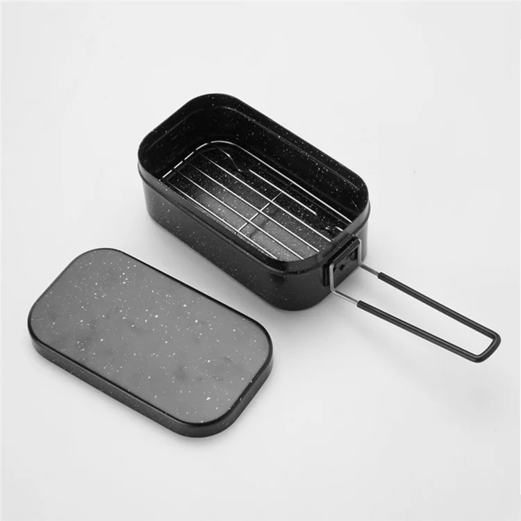 Suporte de Vapor em Aço Inoxidável para Utensílios de Cozinha ao Ar Livre Tamanho S para Lancheira de 800ML (Sem Certificação FDA)
