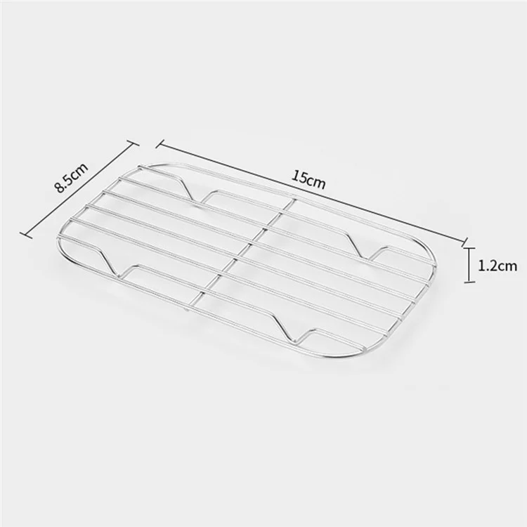 Suporte de Vapor em Aço Inoxidável para Utensílios de Cozinha ao Ar Livre Tamanho S para Lancheira de 800ML (Sem Certificação FDA)